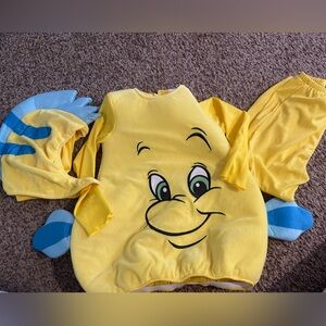 Flounder costume 3-4T